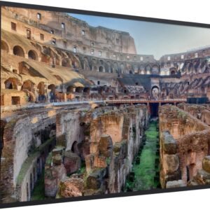 Fotolijst incl. Poster - Het Colosseum in Rome van binnen bekeken - 60x40 cm - Posterlijst