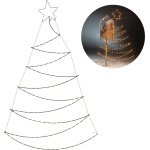 Verlichte Kerstboom - Kerstfiguur - Voor Binnen en Buiten - Kerstdecoratie - Wanddecoratie - Kerstverlichting - 150cm - 150 LED