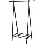 Kledingrek & schoenenrek - slaapkamer accessoire - zwart