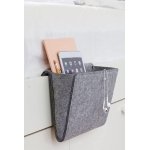 Finnacle - Vilten Opbergzak voor Bed & Bank - Nachtkastje voor Ipad & Tijdschriften- slaapkamer accessoire