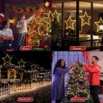 XXL Kerstster Verlichting: Opvouwbare 50Cm Ster Met 70 Warme Witte LED's Voor Magische Raamdecoratie!